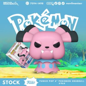 Funko Pop Pokémon Snubbull #964 - (Stock) ¡Disponible Ahora!