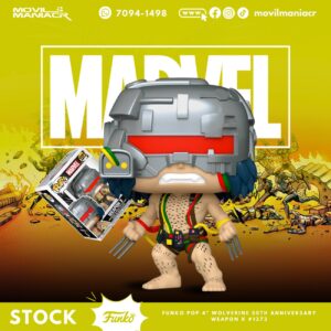 Funko Pop Wolverine 50th Anniversary Weapon X #1373