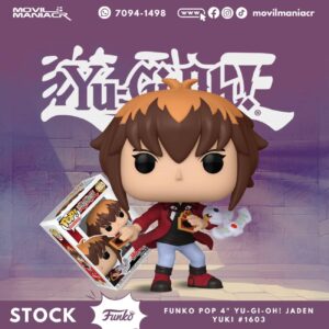 Funko Pop Yu-Gi-Oh! Jaden Yuki #1603 - (Stock) ¡Disponible Ahora!