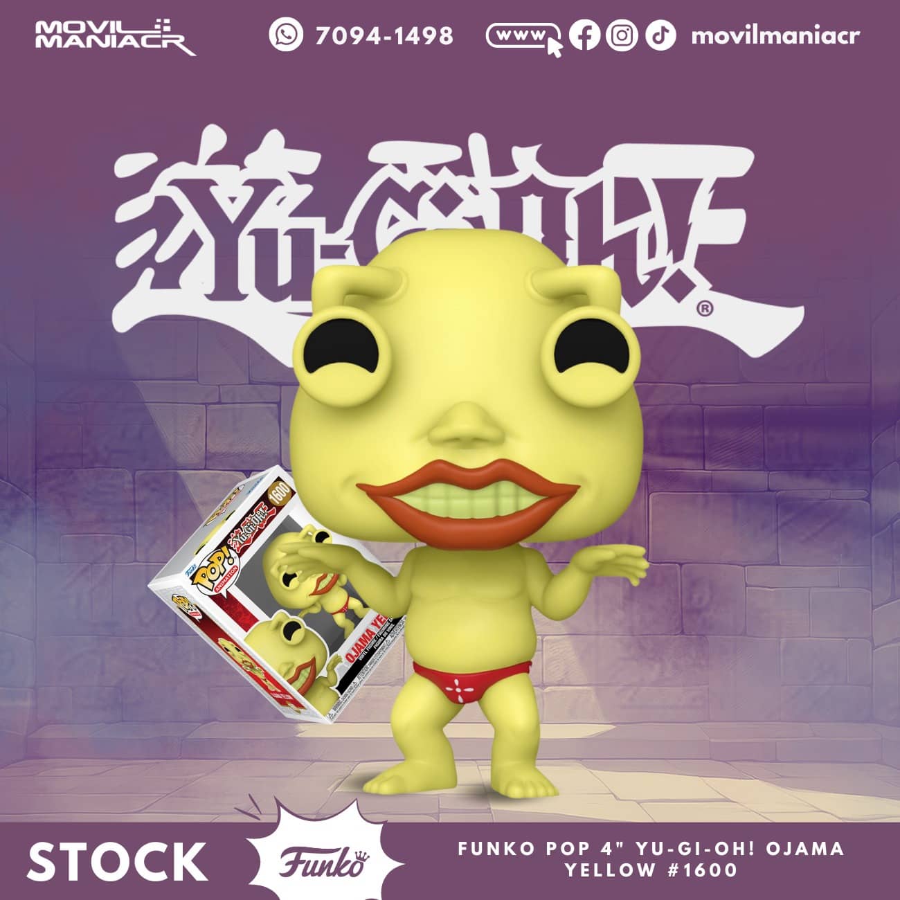 Funko Pop Yu-Gi-Oh! Ojama Yellow #1600 - (Stock) ¡Disponible Ahora! 1 Funko Pop Yu-Gi-Oh! Ojama Yellow #1600 - (Stock) ¡Disponible Ahora!