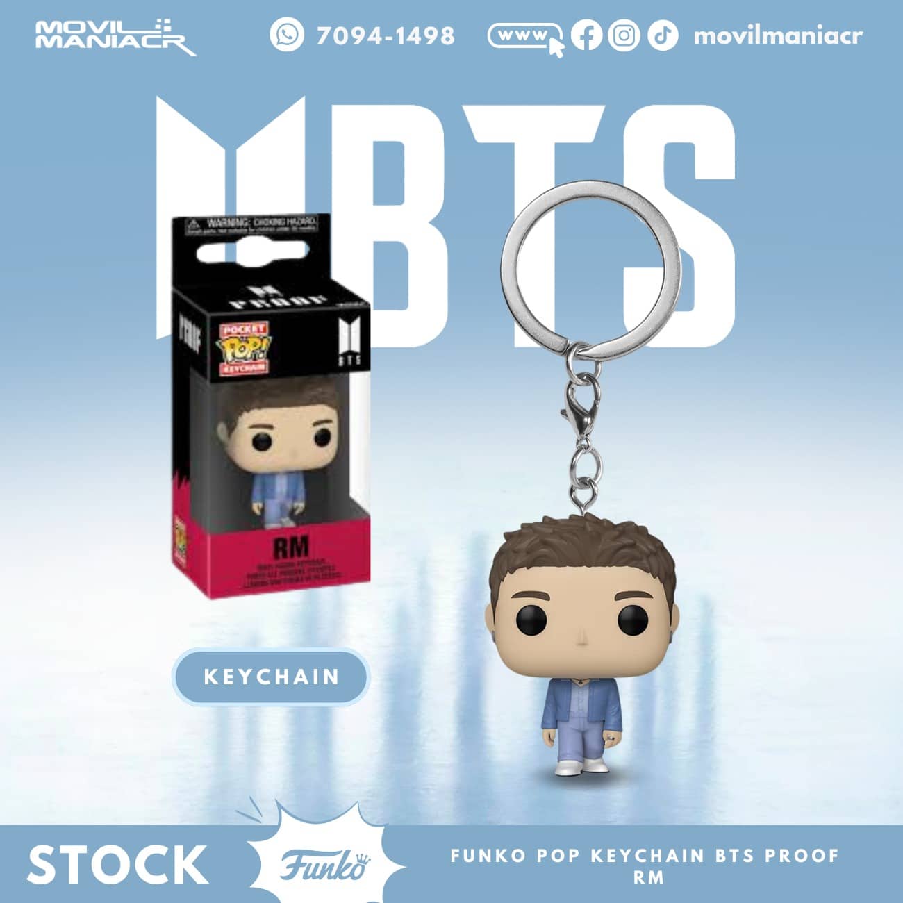 Funko Pop BTS Proof RM - Llavero (Stock) ¡Disponible Ahora! 1 Funko Pop BTS Proof RM - Llavero (Stock) ¡Disponible Ahora!