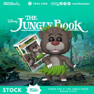 Funko Pop The Jungle Book Baloo #1474 - (Stock) ¡Disponible Ahora!