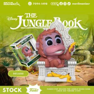 Funko Pop The Jungle Book King Louie #1491 - Deluxe (Stock) ¡Disponible Ahora!