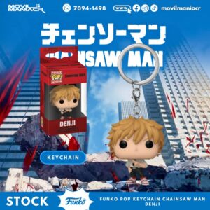 Funko Pop Chainsaw Man Denji - Llavero (Stock) ¡Disponible Ahora!