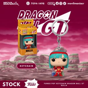 Funko Pop Dragon Ball GT Bulla - Llavero (Stock) ¡Disponible Ahora!