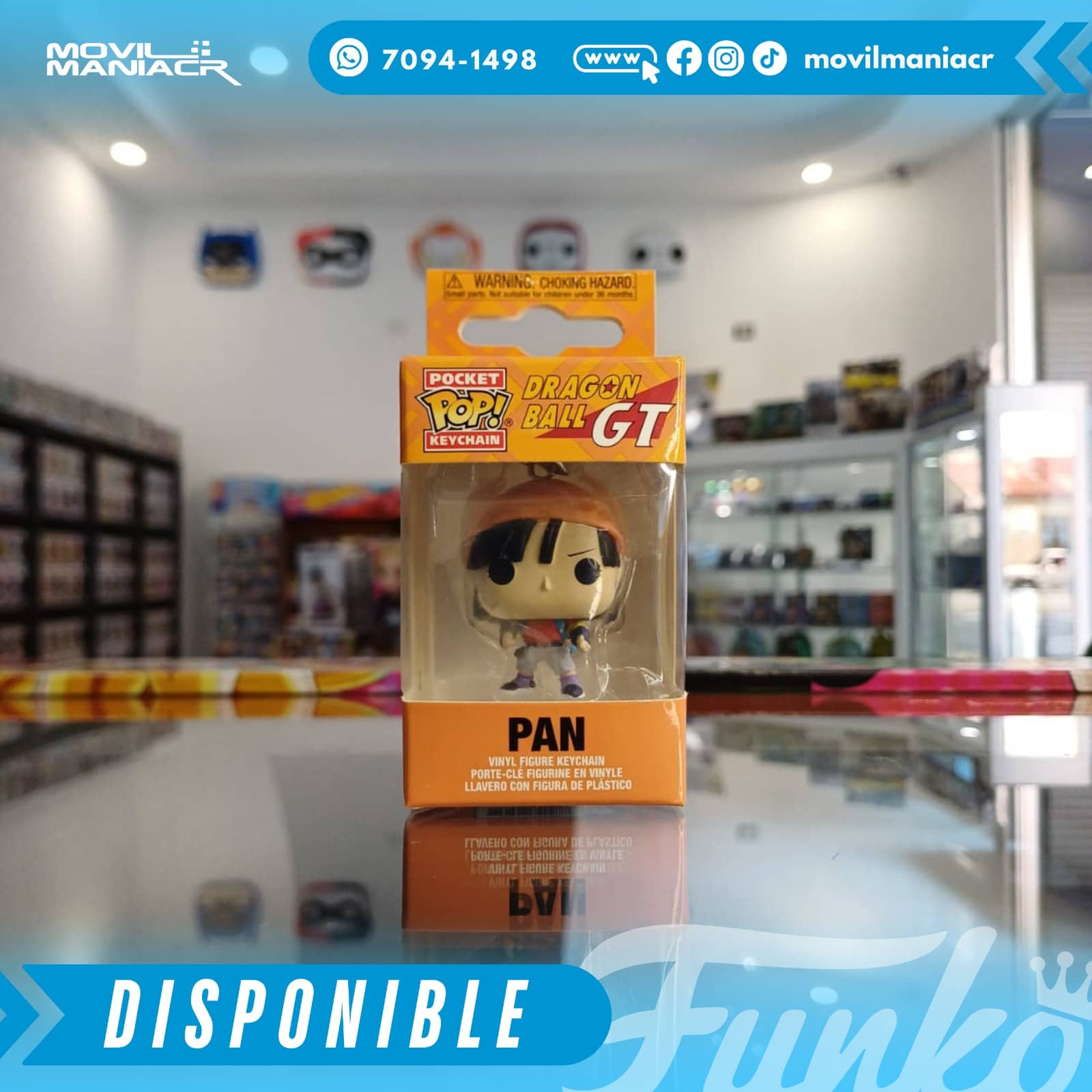 Funko Pop Dragon Ball GT Pan - Llavero (Stock) ¡Disponible Ahora! 2 Funko Pop Dragon Ball GT Pan - Llavero (Stock) ¡Disponible Ahora! - Imagen 2