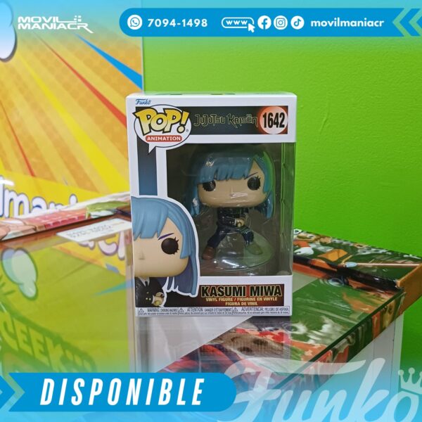 Funko Pop Jujutsu Kaisen Kasumi Miwa #1642 - Imagen 2