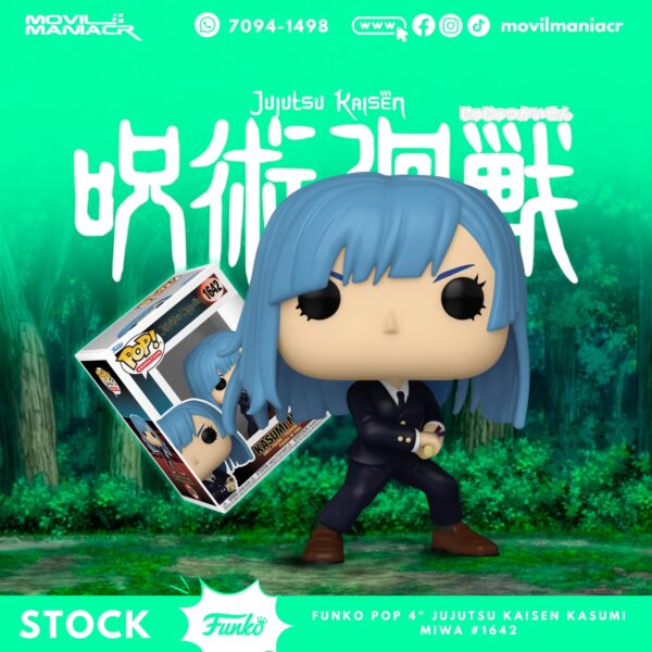 Funko Pop Jujutsu Kaisen Kasumi Miwa #1642