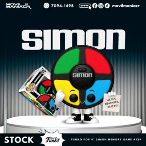 Funko Pop Simon #129 - (Stock) ¡Disponible Ahora!