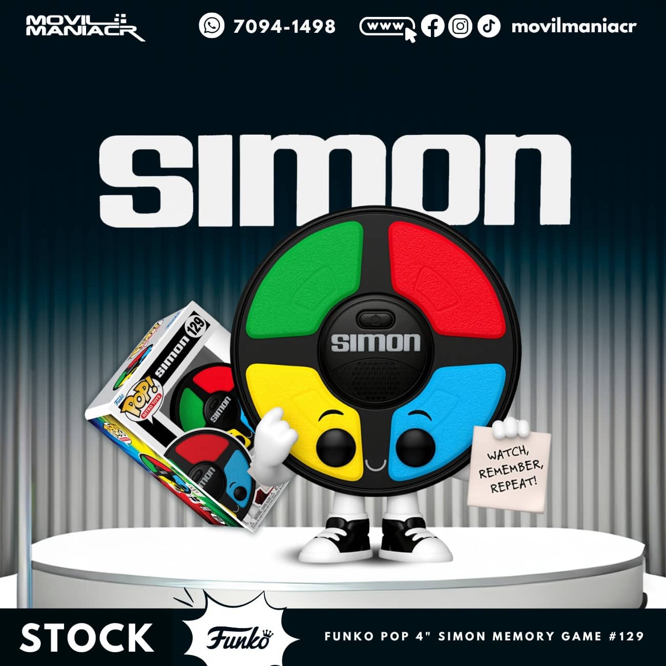 Funko Pop Simon #129 - (Stock) ¡Disponible Ahora! 1 Funko Pop Simon #129 - (Stock) ¡Disponible Ahora!
