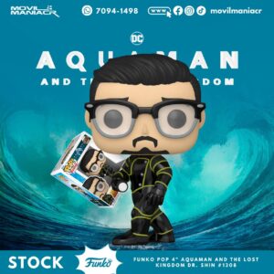 Funko Pop Aquaman and the Lost Kingdom Dr. Shin #1308 - (Stock) ¡Disponible Ahora!