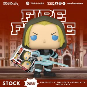 Funko Pop Fire Force Arthur #978 - (Stock) ¡Disponible Ahora!