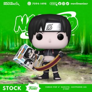 Funko Pop Naruto Shippuden Sai #1507 - (Stock) ¡Disponible Ahora!