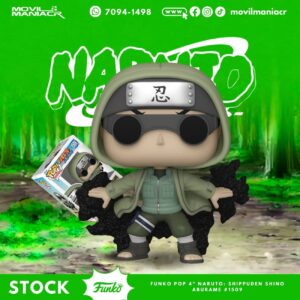 Funko Pop Naruto Shippuden Shino Aburame #1509 - (Stock) ¡Disponible Ahora!