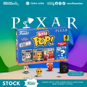 4-Pack Bitty Pop Pixar Lightyear - (Stock) ¡Disponible Ahora!