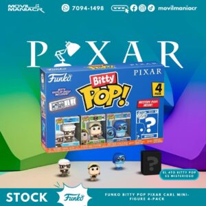 4-Pack Bitty Pop Pixar Up - (Stock) ¡Disponible Ahora!