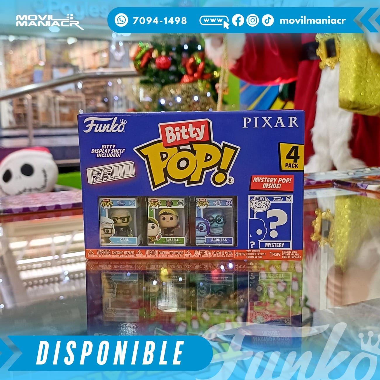 4-Pack Bitty Pop Pixar Up 2 Bitty Pop Pixar Up