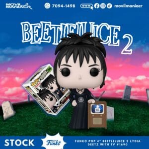 Funko Pop Beetlejuice 2 Lydia Deetz with TV #1690
