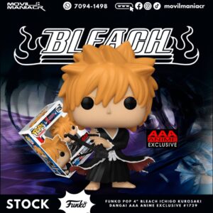 Funko Pop Bleach Ichigo Kurosaki Dangai Exclusivo #1729 - (Stock) ¡Disponible Ahora!