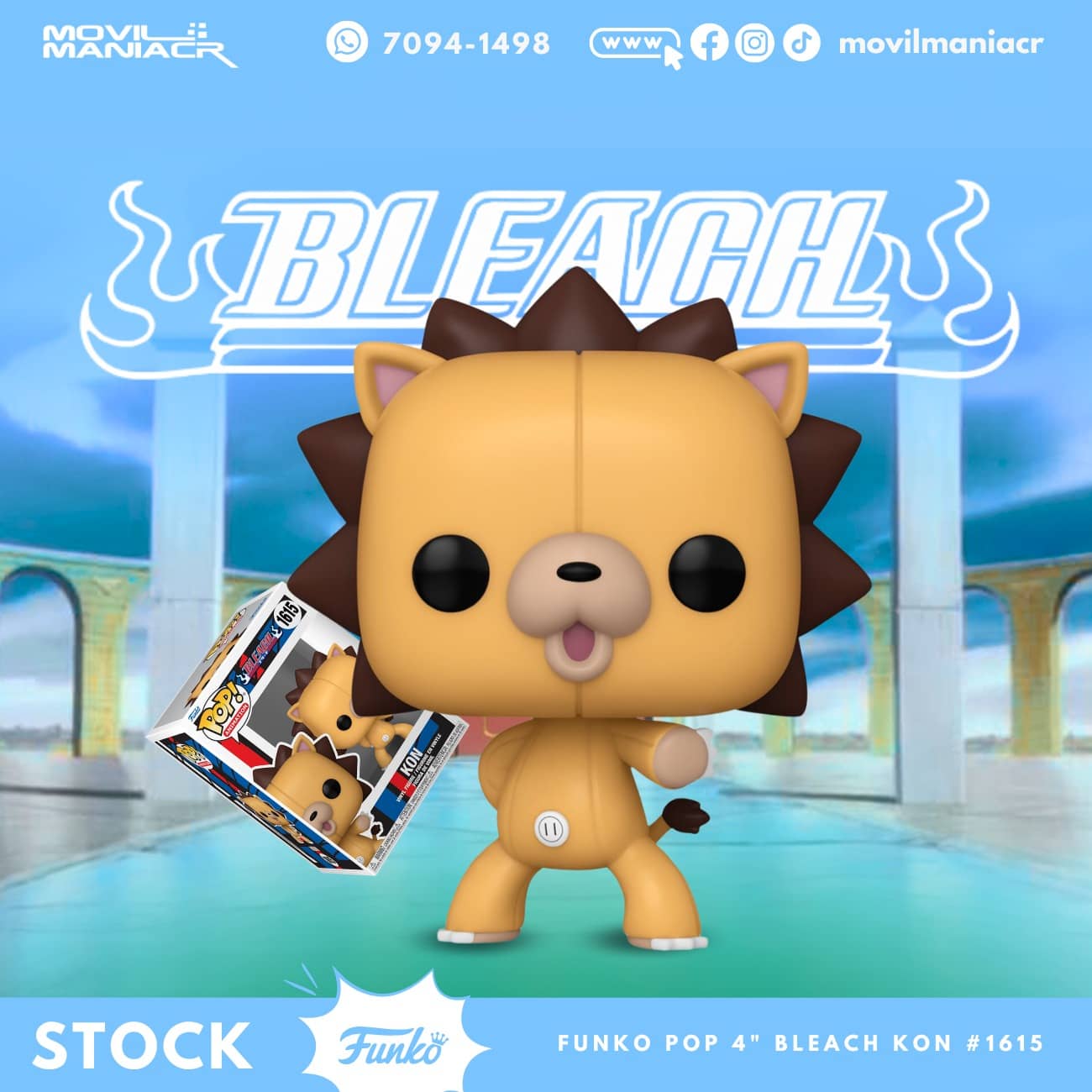 Funko Pop Bleach Kon #1615 - (Stock) ¡Disponible Ahora! 1 Funko Pop Bleach Kon #1615 - (Stock) ¡Disponible Ahora!