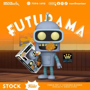 Funko Pop Futurama Bender Exclusivo #1757 - (Stock) ¡Disponible Ahora!