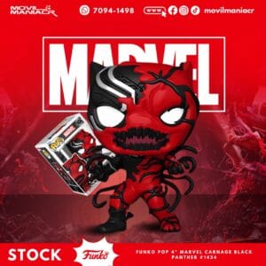 Funko Pop Marvel Carnage Black Panther #1434