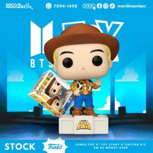 Funko Pop Toy Story x TinyTAN BTS RM as Woody #429