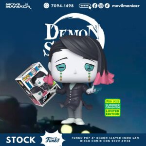 Funko Pop Demon Slayer Enmu Exclusivo SDCC #1158 - (Stock) ¡Disponible Ahora!