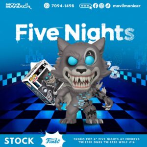 Funko Pop Five Nights at Freddy's Twisted Ones Twisted Wolf #16 - (Stock) ¡Disponible Ahora!