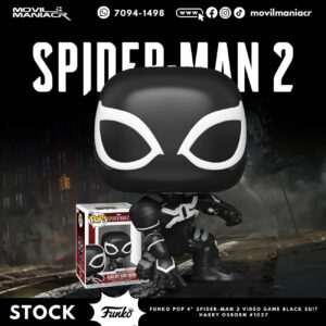 Funko Pop Gamerverse Spider-Man 2 Black Suit Harry Osborn #1027 - (Stock) ¡Disponible Ahora!
