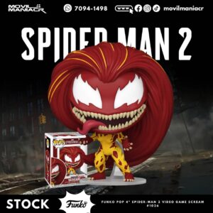 Funko Pop Gamerverse Spider-Man 2 Scream #1026 - (Stock) ¡Disponible Ahora!