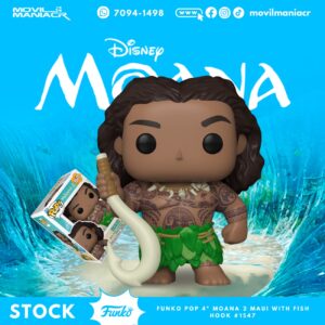 Funko Pop Moana 2 Maui with Fish Hook #1547