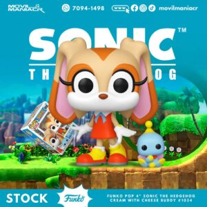 Funko Pop Sonic The Hedgehog Cream #1034 - (Stock) ¡Disponible Ahora!