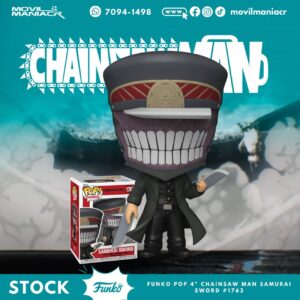Funko Pop Chainsaw Man Samurai Sword #1763 - (Stock) ¡Disponible Ahora!