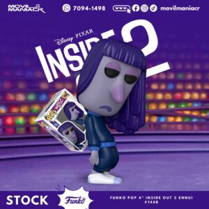 Funko Pop Inside Out 2 Ennui #1448 - (Stock) ¡Disponible Ahora!