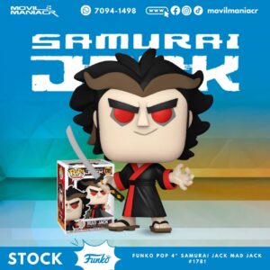 Funko Pop Samurai Jack Mad Jack #1781 - (Stock) ¡Disponible Ahora!