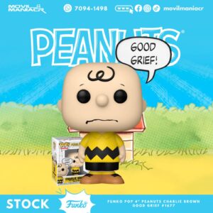 Funko Pop Peanuts Charlie Brown Good Grief #1677 - (Stock) ¡Disponible Ahora!