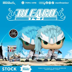 Funko Pop Bleach Grimmjow Jeagerjaques Chase GITD #1820 - (Stock) ¡Disponible Ahora!