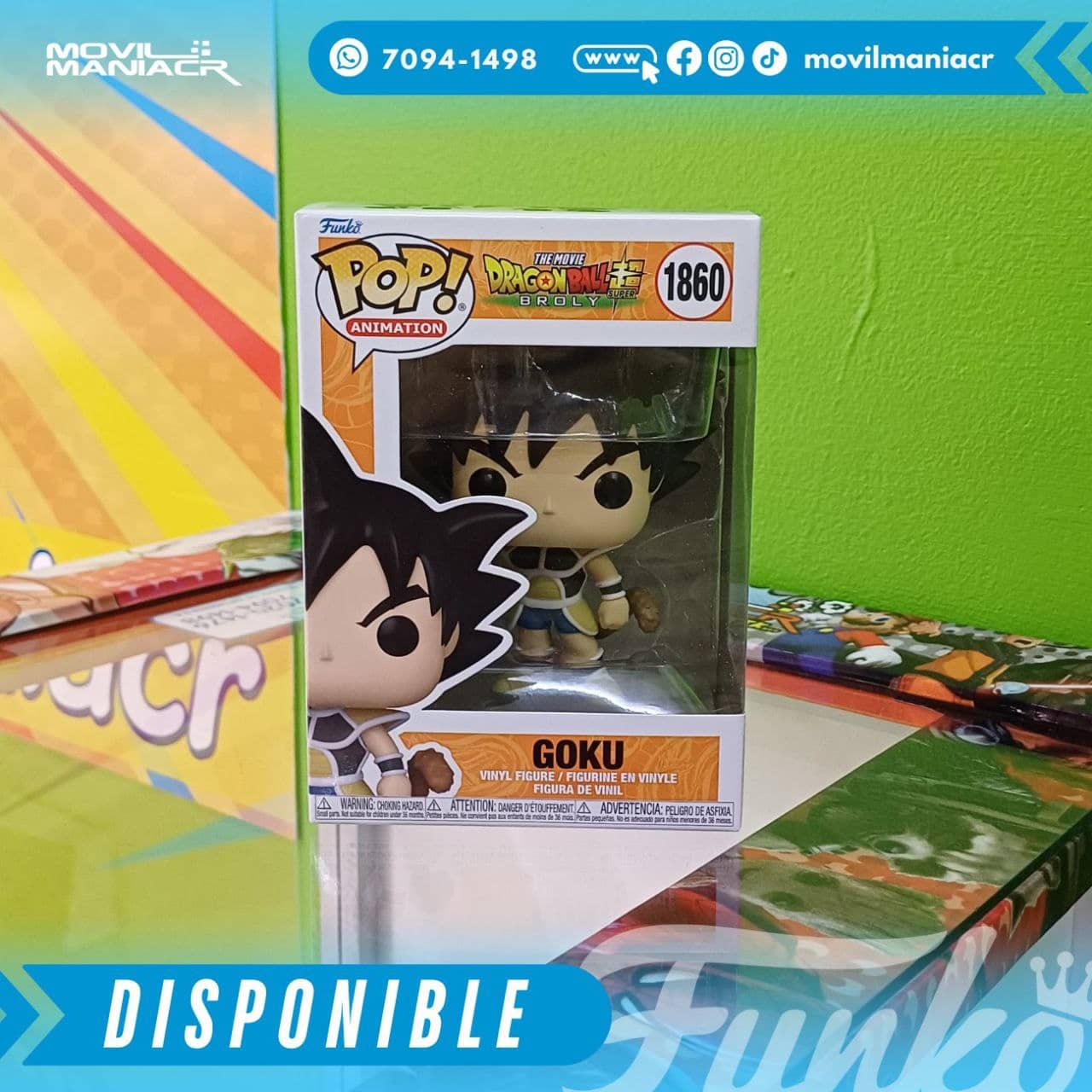 Funko Pop Dragon Ball Super Goku (Kid) #1860 - (Stock) ¡Disponible Ahora! 2 Funko Pop Dragon Ball Super Goku (Kid) #1860 - (Stock) ¡Disponible Ahora! - Imagen 2