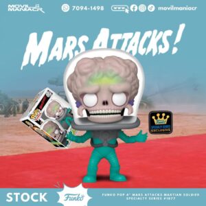 Funko Pop Mars Attacks Martian Soldier Exclusivo Specialty Series #1877 - (Stock) ¡Disponible Ahora!