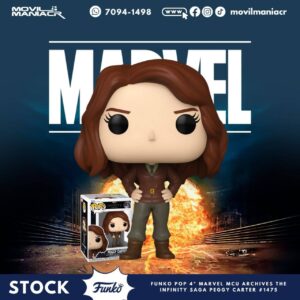 Funko Pop Marvel MCU Archives The Infinity Saga Peggy Carter #1475 - (Stock) ¡Disponible Ahora!