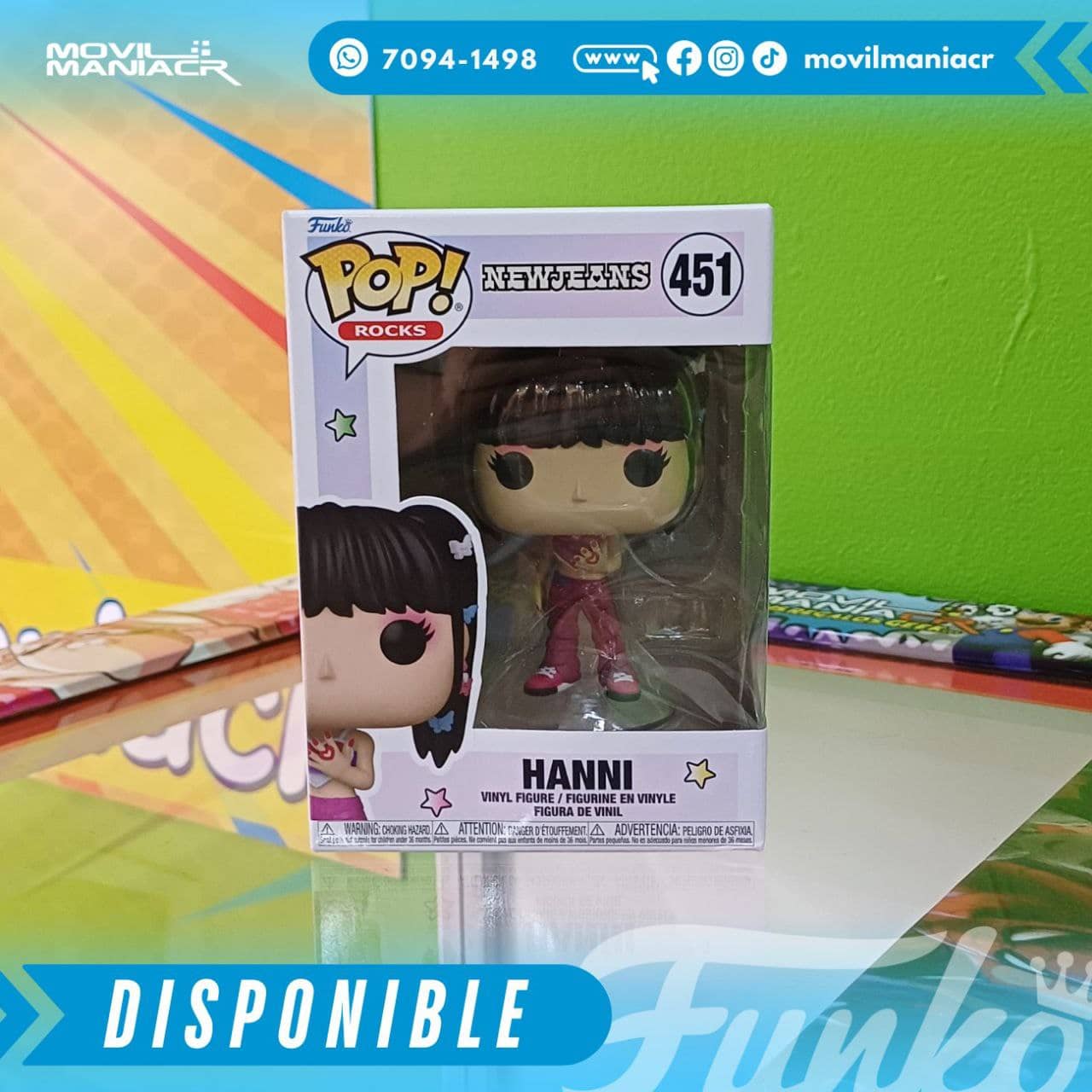 Funko Pop New Jeans Hanni #451 - (Stock) ¡Disponible Ahora! 2 Funko Pop New Jeans Hanni #451 - (Stock) ¡Disponible Ahora! - Imagen 2