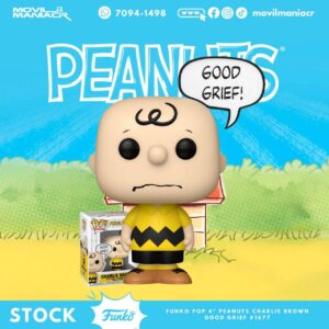 Funko Pop Peanuts Charlie Brown Good Grief #1677 - (Stock) ¡Disponible Ahora!