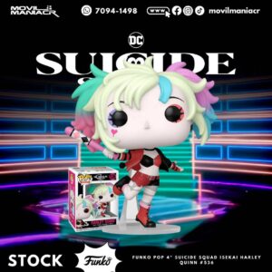 Funko Pop Suicide Squad Isekai Harley Quinn #536 - (Stock) ¡Disponible Ahora!