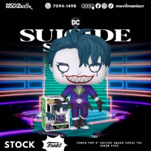 Funko Pop Suicide Squad Isekai The Joker #535 - (Stock) ¡Disponible Ahora!