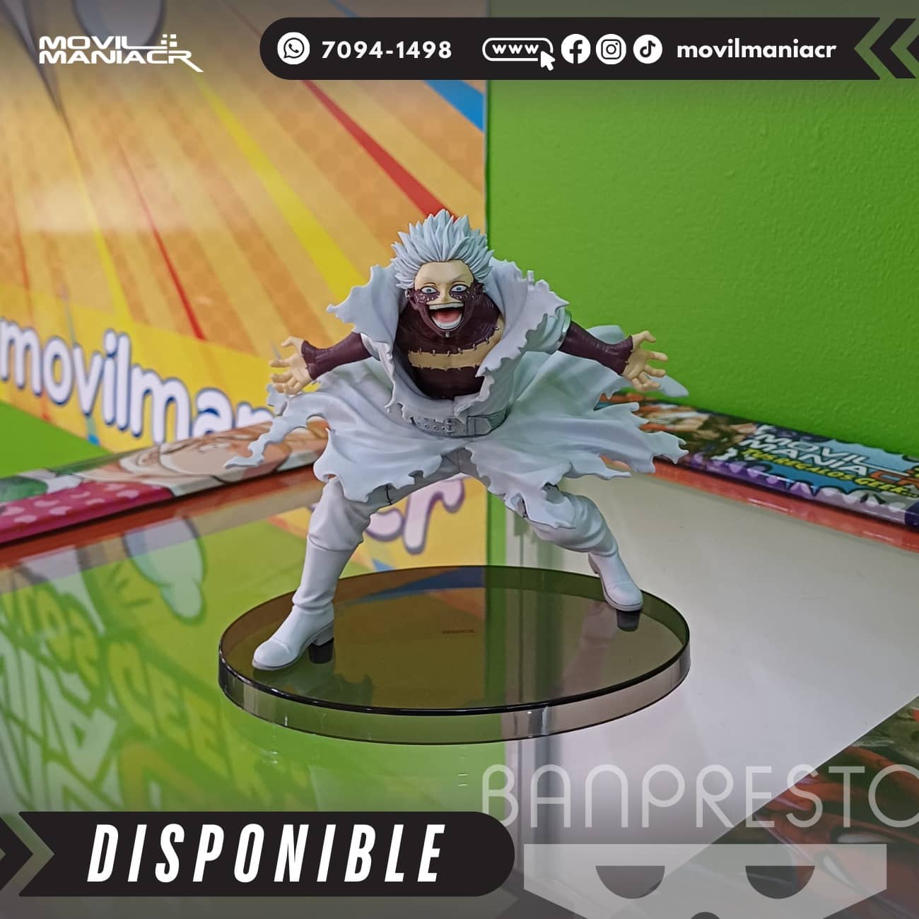 Figura Banpresto My Hero Academia Dabi The Evil Villains 13cm aprox - (Stock) ¡Disponible! 1 Figura Banpresto My Hero Academia Dabi The Evil Villains 13cm aprox - (Stock) ¡Disponible!