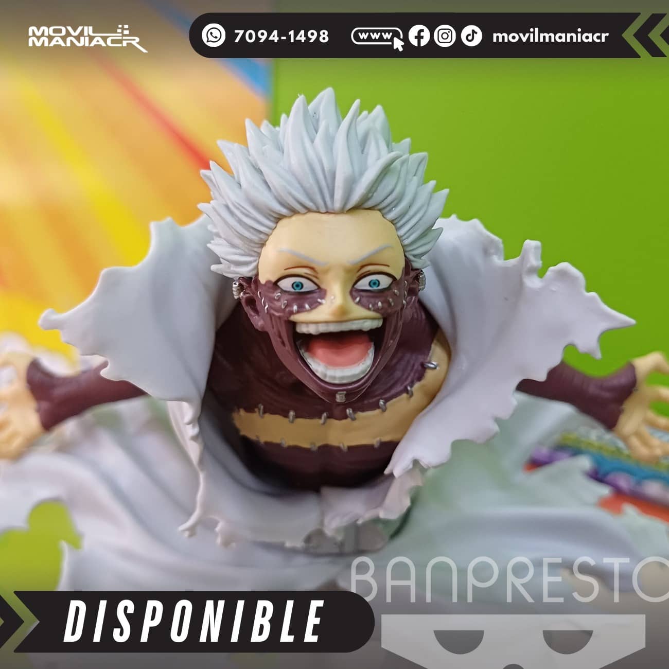 Figura Banpresto My Hero Academia Dabi The Evil Villains 13cm aprox - (Stock) ¡Disponible! 2 Figura Banpresto My Hero Academia Dabi The Evil Villains 13cm aprox - (Stock) ¡Disponible! - Imagen 2