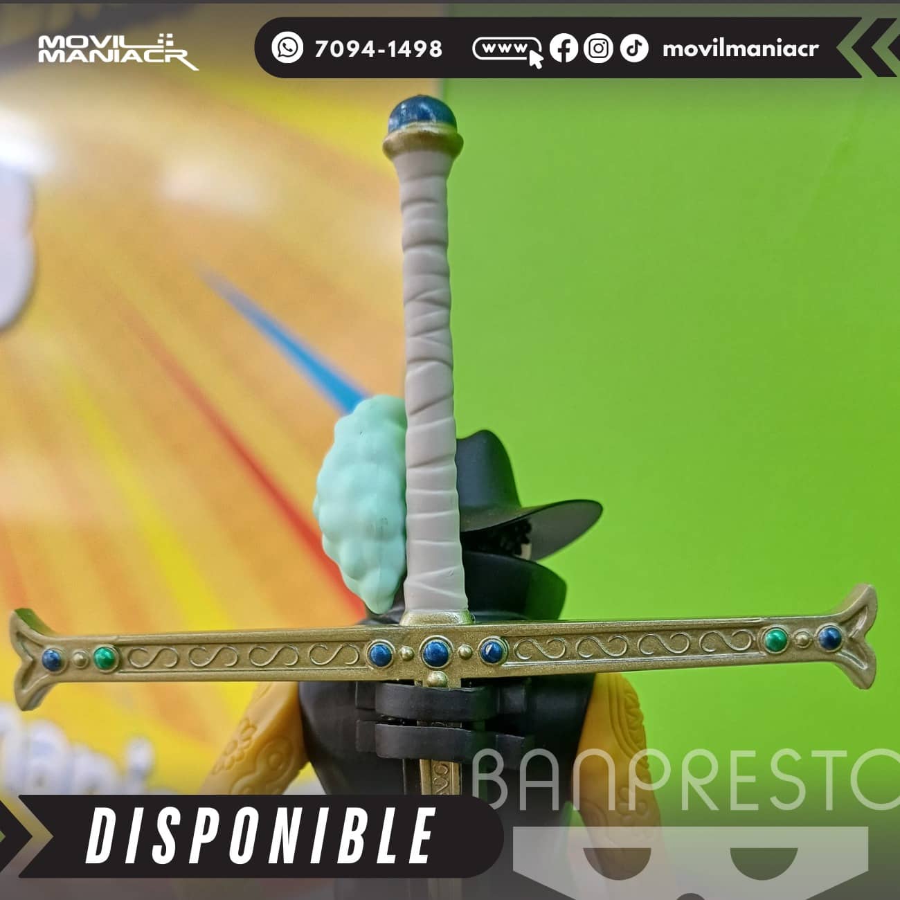 Figura Banpresto One Piece Dracule Mihawk The Shukko 17cm aprox - (Stock) ¡Disponible! 4 Figura Banpresto One Piece Dracule Mihawk The Shukko 17cm aprox - (Stock) ¡Disponible! - Imagen 4