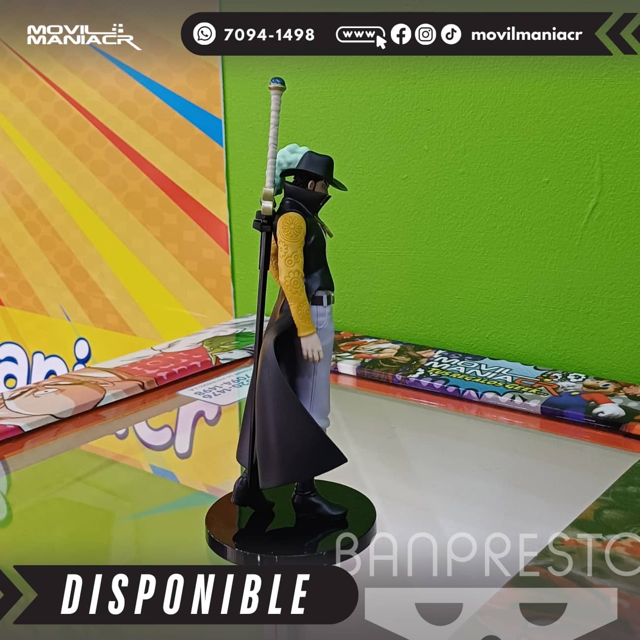 Figura Banpresto One Piece Dracule Mihawk The Shukko 17cm aprox - (Stock) ¡Disponible! 5 Figura Banpresto One Piece Dracule Mihawk The Shukko 17cm aprox - (Stock) ¡Disponible! - Imagen 5