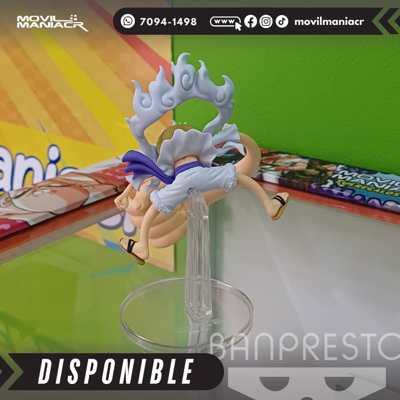 Figura Banpresto One Piece Monkey D. Luffy Gear 5 FigLife! Vol. 4 10cm aprox - (Stock) ¡Disponible! 6 Figura Banpresto One Piece Monkey D. Luffy Gear 5 FigLife! Vol. 4 10cm aprox - (Stock) ¡Disponible! - Imagen 6
